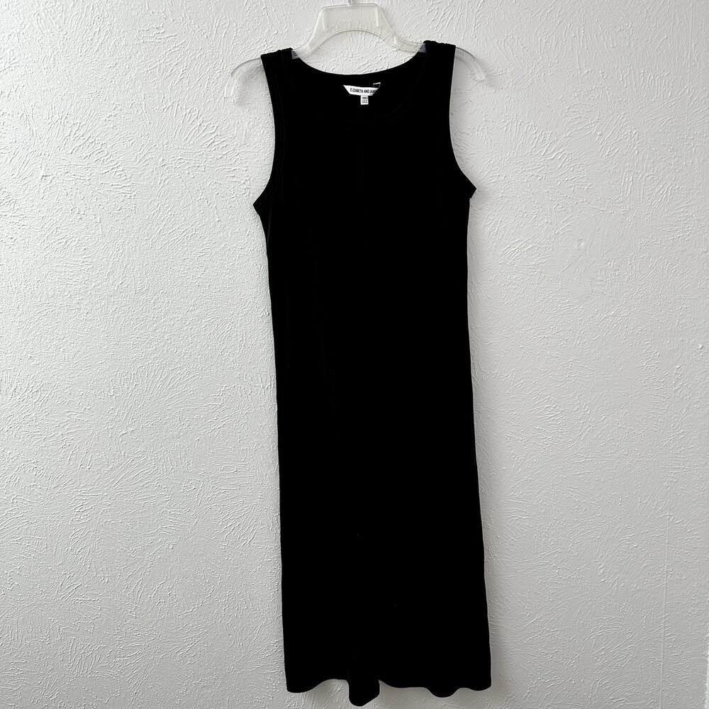 Elizabeth & James Black Sleeveless Tank Dress - Extra Small